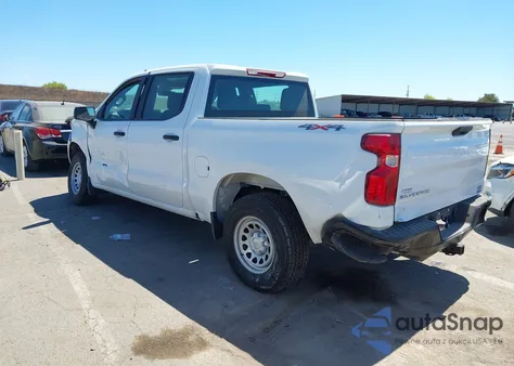 2025 Chevrolet Silverado 1500 4Wd Short Bed Wt from USA, damaged, VIN 1GCPKAEK6SZ314940